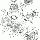SPORTSMAN 4X4 - W948039 Crankcase and cylinder sportsman 4x4 w948040