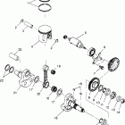 SPORTSMAN 4X4 - W948039 Piston and crankshaft sportsman 4x4 w948040