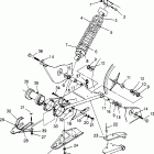 SPORTSMAN 4X4 - W948039 Swing arm / shock mounting sportsman 4x4 w948040