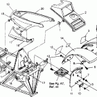 SPORTSMAN - W948040 Front cab assembly sportsman 4x4 w948040