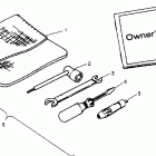 SPORTSMAN - W948040 Tool kit assembly sportsman 4x4 w948040