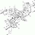 SPORT 400L - W948540 Gearcase / brake mounting sport 400l w948540