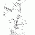 SPORT 400L - W948540 Steering post assembly sport 400l w948540