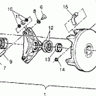 300 6X6 - W948730 Drive clutch assembly 6x6 300 w948730