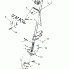 300 6X6 - W948730 Steering post assembly 6x6 300 w948730