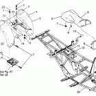 400L 6X6 - W948740 Rear cab assembly 6x6 400l w948740