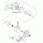 Traxter, 7415/7416 Rewind starter, electric starter