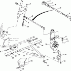 S938139 Euro 350L 4x4 A-arm / strut mounting 4x4 350l s938139