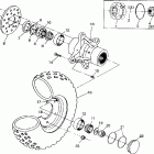 S938139 Euro 350L 4x4 Front wheel assembly 4x4 350l  /  w938139
