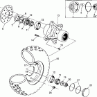 S938139 Euro 350L 4x4 Front wheel assembly 4x4 350l s938139