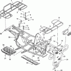 S938139 Euro 350L 4x4 Bumper / rack mounting 4x4 350l w938139