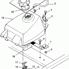 S938139 Euro 350L 4x4 Fuel tank assembly 4x4 350l w938139