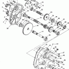 S938139 Euro 350L 4x4 Gearcase assembly 4x4 350l w938139
