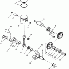 S938139 Euro 350L 4x4 Piston and crankshaft 4x4 350l w938139