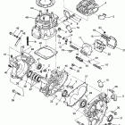 S938139 Euro 350L 4x4 Crankcase and cylinder 4x4 350l w938139