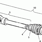S938139 Euro 350L 4x4 Cv joint 4x4 350l w938139