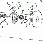 S938139 Euro 350L 4x4 Drive clutch assembly 4x4 350l w938139