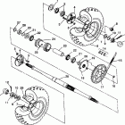S938139 Euro 350L 4x4 Rear wheel drive assembly 4x4 350l s938139