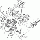 S938139 Euro 350L 4x4 Engine mounting 4x4 350l s938139