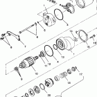 S938139 Euro 350L 4x4 Starting motor 4x4 350l s938139