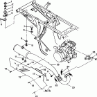 S938139 Euro 350L 4x4 Exhaust system 4x4 350l s938139