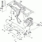S938139 Euro 350L 4x4 Exhaust system 4x4 350l w938139