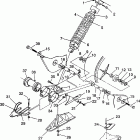 S938139 Euro 350L 4x4 Swing arm / shock mounting 4x4 350l w938139