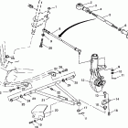 S938739 Euro 350L 6x6 A-arm / strut mounting 6x6 350l s938739