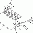 S938739 Euro 350L 6x6 Brake pedal mounting 6x6 350l s938739