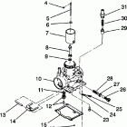S938739 Euro 350L 6x6 Carburetor 6x6 350l s938739