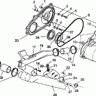 S938739 Euro 350L 6x6 Clutch cover assembly 6x6 350l s938739