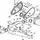 S938739 Euro 350L 6x6 Clutch cover assembly 6x6 350l w938739