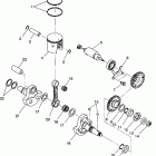 S938739 Euro 350L 6x6 Piston and crankshaft 6x6 350l s938739