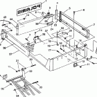 S938739 Euro 350L 6x6 Rear bed mounting 6x6 350l w938739