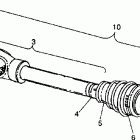 S938739 Euro 350L 6x6 Cv joint 6x6 350l w938739