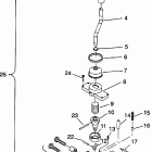 S938739 Euro 350L 6x6 Shift linkage assembly 6x6 350l s938739