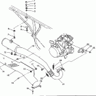 S938739 Euro 350L 6x6 Exhaust system 6x6 350l w938739