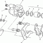 S938739 Euro 350L 6x6 Front brake assembly 6x6  w938739