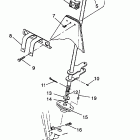 S938739 Euro 350L 6x6 Steering post assembly 6x6 350l s938739