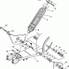 S938739 Euro 350L 6x6 Swing arm / shock mounting 6x6 350l w938739