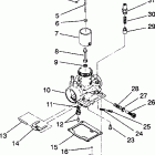 W937539 350L 2X4 Carburetor 2x4 350l w937539