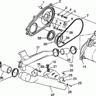 W937539 350L 2X4 Clutch cover assembly 2x4 350l w937539