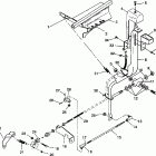 W937539 350L 2X4 Shift linkage assembly 2x4 350l w937539