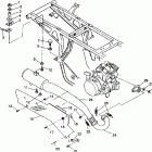 W937539 350L 2X4 Exhaust system 2x4 350l w937539
