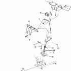 W937539 350L 2X4 Steering post assembly 2x4 350l w937539