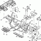 W938039 SPORTSMAN 4X4 Bumper / rack mounting sportsman 4x4  /  w938039