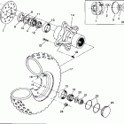 W938039 SPORTSMAN 4X4 Front wheel assembly sportsman 4x4  /  w938039