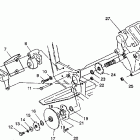 W938039 SPORTSMAN 4X4 Gearcase / brake mounting sportsman 4x4  /  w938039