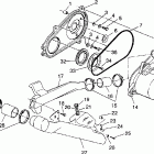 W938039 SPORTSMAN 4X4 Clutch cover assembly sportsman 4x4  /  w938039