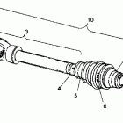 W938039 SPORTSMAN 4X4 Cv joint sportsman 4x4  /  w938039